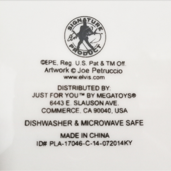 Signature Products Elvis Presley Plate - Picture 6 of 6
